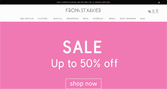 Desktop Screenshot of fromstxavier.com