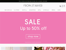 Tablet Screenshot of fromstxavier.com